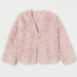 H&MGirls Faux Fur Jacket
